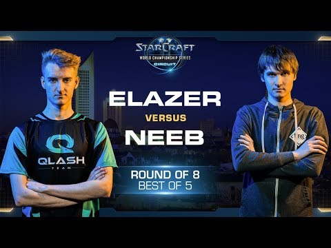 Elazer vs Neeb ZvP - RO8 - WCS Leipzig 2018 - StarCraft II