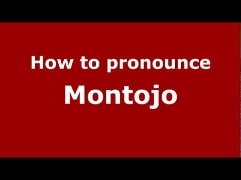 How to Pronounce Montojo - PronounceNames.com