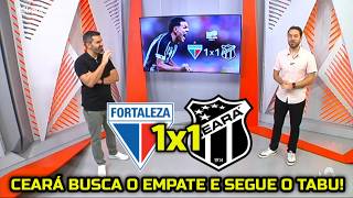 Globo Esporte CE - Segue o tabu! Ceará busca empate no fim e chega ao 16°  clássico sem derrota
