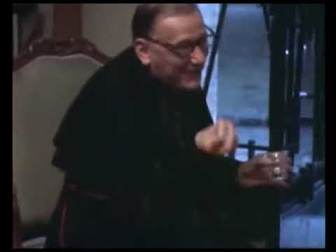 Rencontre de Prabhupada avec Cardinal Danileou (ISKCON Paris, France)