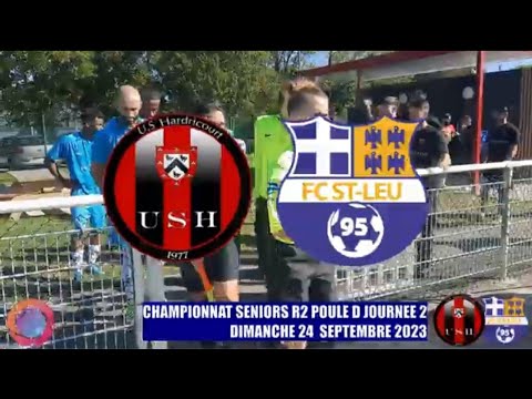DIMANCHE 24 SEPTEMBRE SENIORS R2 US HARDRICOURT - FC ST LEU 95  LE MATCH