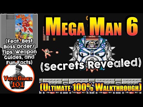 Mega Man 6 Walkthrough | 100% Guide w/Boss Order | Video Games 101
