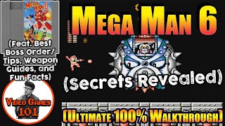 Mega Man 6 Walkthrough | 100% Guide w/Boss Order | Video Games 101