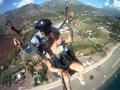 Параплан. Прыжок с парашютом с горы Адрасан, Кемер, Турция (Paragliding ...