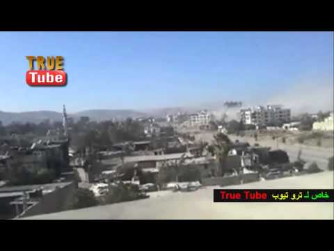 Abbas and Freedom Army incentives crossfire video, in Damascus Jobar