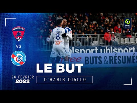 Clermont Foot-Racing (1-1) : le but bord terrain d'Habib Diallo