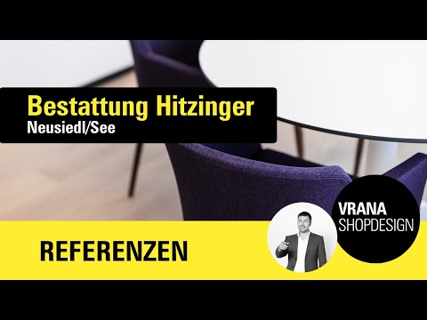 Bestattung Hitzinger in Neusiedl - VRANA Shopdesign