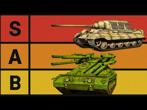 Ranking EVERY Tank Destroyer in War Thunder - Part 1