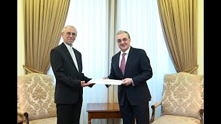 Foreign Minister Zohrab Mnatsakanyan received the newly appointed Ambassador of Iran Abbas Badakhshan Zohouri