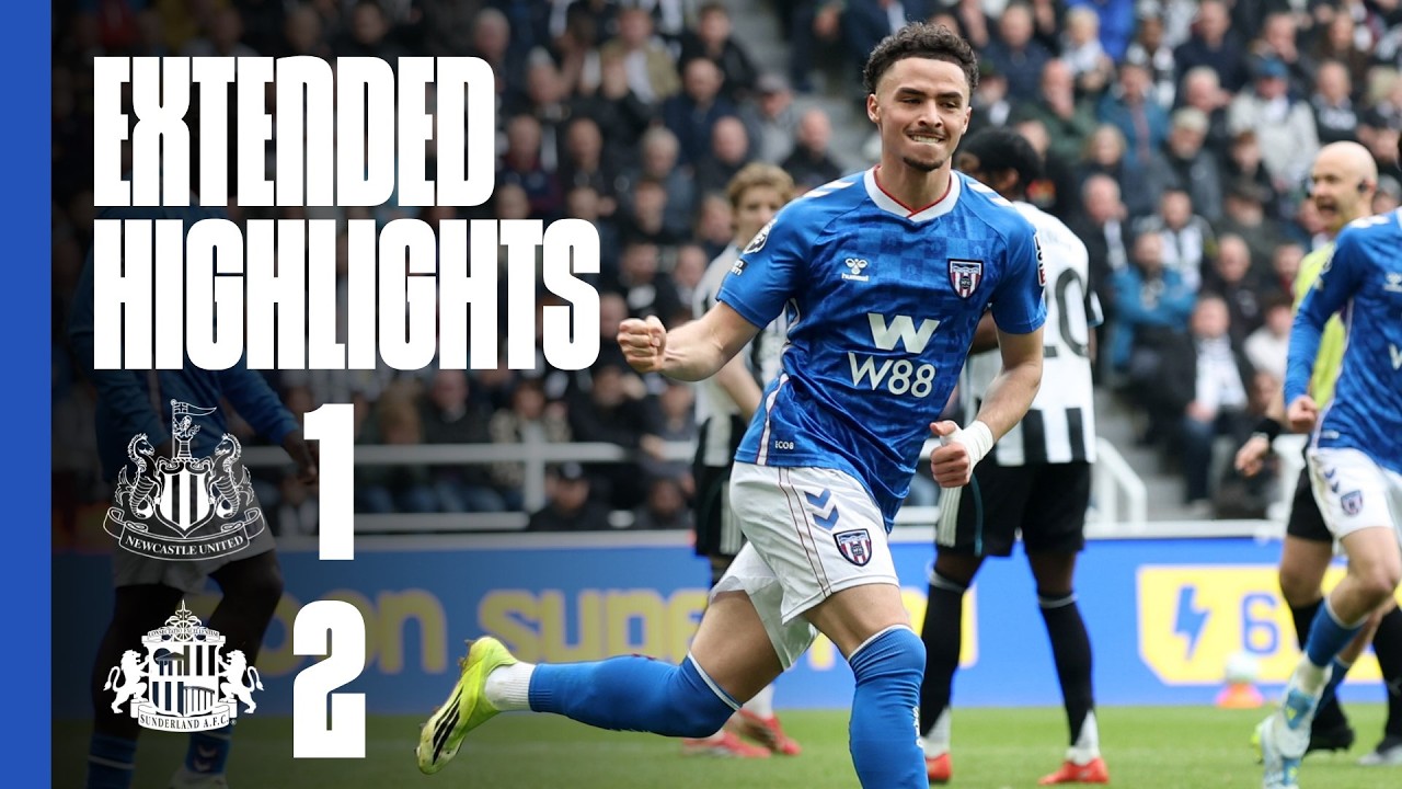 Extended Premier League Highlights | Newcastle United 1 - 2 Sunderland AFC