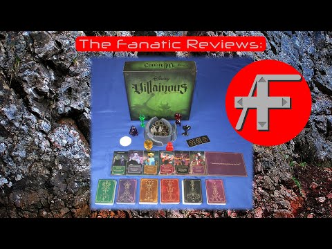 The Fanatic Reviews: Disney Villainous - an action selection card game by Ravensburger
