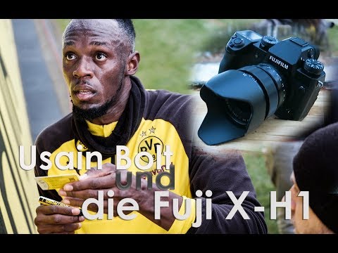 Usain Bolt, der BVB und ein Problem mit der Fuji X-H1...