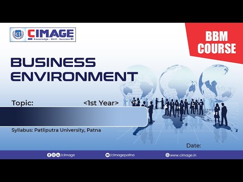 BBM 444 Business Environment