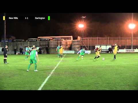 New Mills 1-5 Darlington - Evo-Stik First Division North - 2014/15