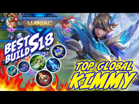 MANIAC!! Kimmy NEW Meta Build | Best Build Kimmy in 2020 | Top Global Kimmy ~ MLBB