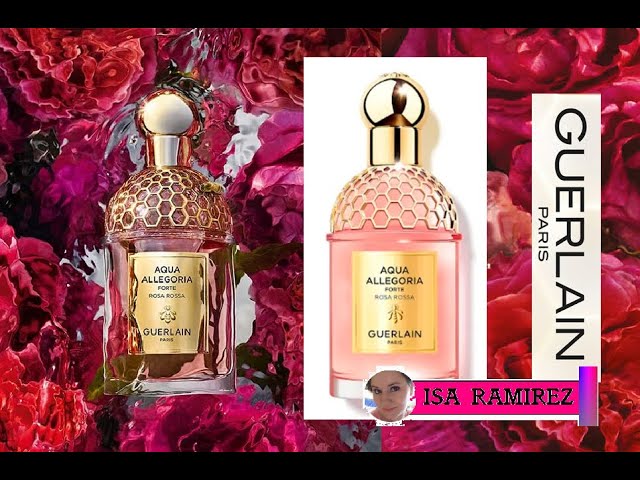 Vídeo relacionado con Fragancia de la marca Guerlain, femenina, Allegoria Rosa Ross F eau de parfum 75 mililitros