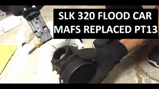 RESTORING 2004 SLK 320 COPART FLOOD CAR — PART 13. REPLACING MAFS P0102