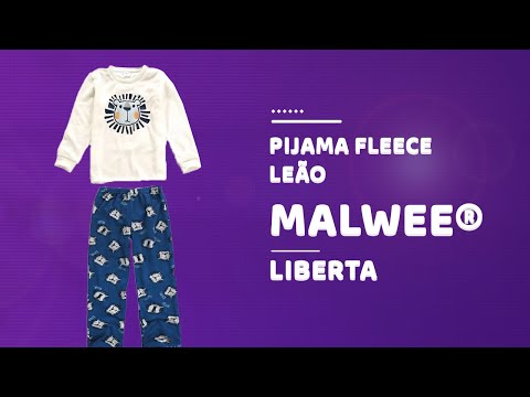Pijama Fleece Leão Malwee Liberta ® | Mamãe Coruja Importações