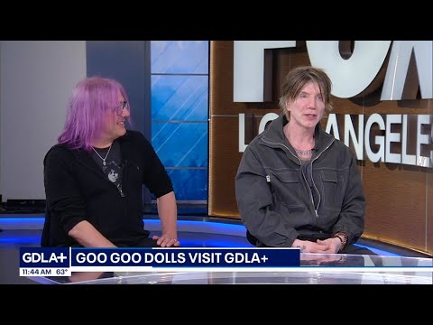 Goo Goo Dolls Interview on Fox 11 News (Los Angeles) 4/24/25