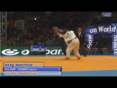 SUWON 2010 GOMEZ LAURA (ESP) NISHIDA (JPN) -52 KG