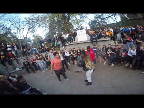 Erika2santos vs Gamma Filtros III Girl Batlle Fullrap Madrid