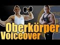 Oberkörpertraining mit Voiceover | B Vlog #24