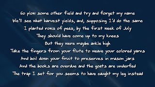 mewithoutYou - In A Sweater Poorly Knit (Radio Edit) | With Lyrics