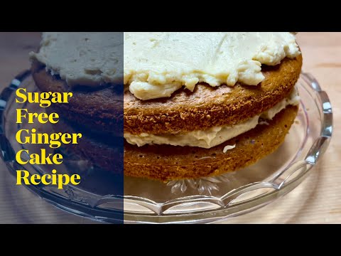 Sugar Free Ginger Spice Cake Recipe! 🍰