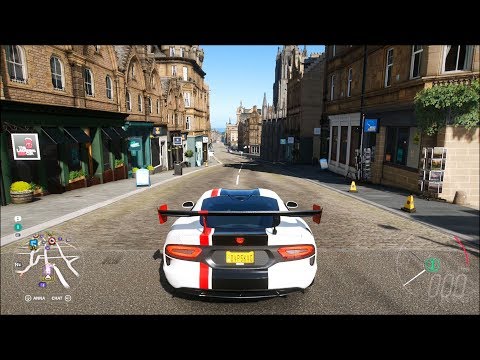 Forza Horizon 4 - Dodge Viper ACR 2016 - Open World Free Roam Gameplay (HD) [1080p60FPS]