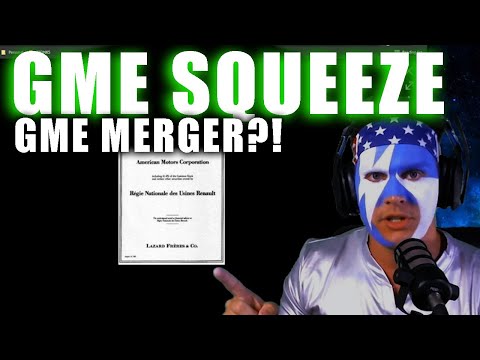 GME MERGER AND THE MOASS - New GME Short Squeeze Info   GameStop Short Squeeze + Retail Float