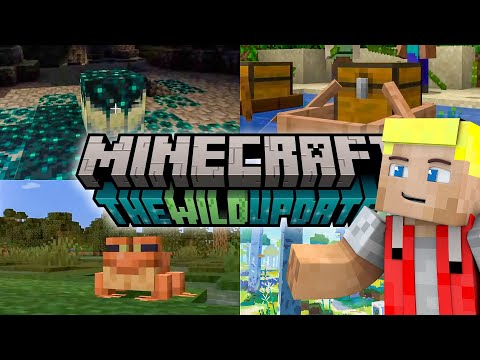 CastCrafter -  Minecraft 1.19!  The Wild Update!  New biomes, frogs, boats with boxes!  (2022)