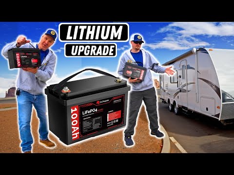 Lithium Camper Battery Conversion-Step by Step Dr.Prepare LifeP04