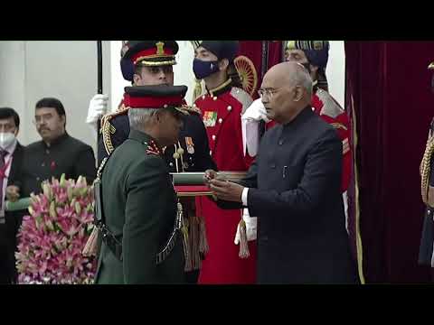 President Kovind presents Param Vishisht Seva Medal to Lt. General Kalisipudi Ravi Prasad, VSM