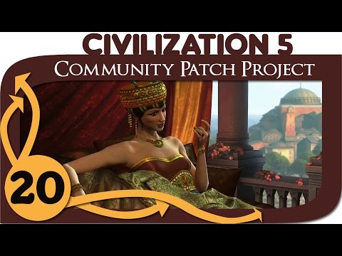 Civilization 5 - Ep. 20 - Community Patch Project as Byzantium - Let's Play - Gameplay