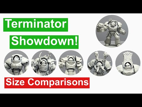 Leviathan terminators size against other Terminators