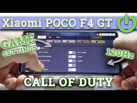 Xiaomi POCO F4 GT - COD Mobile ⚙️| Available Graphics Settings & Details Presentation