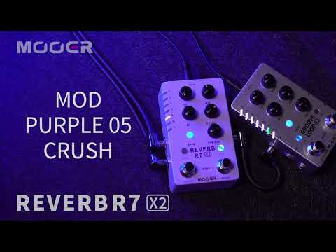 Mooer R7 X2 Stereo Reverb Reverb Pedalı - Video