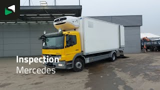 Camion frigo Mercedes-Benz Atego 1324 4X2 13tonner Thermo-King T-1200R Manual 1500kg Tailga | Immagine 4 - Autoline