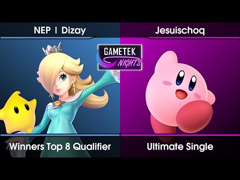 Gametek Night 2023.03 - Dizay (Rosalina) Vs. Jesuischoq (Kirby) SSBU Ultimate Tournament