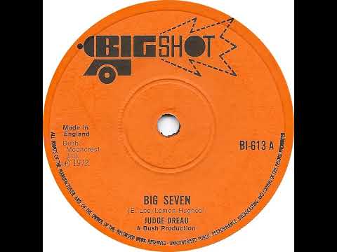 UK New Entry 1972 (240) Judge Dread - Big Seven