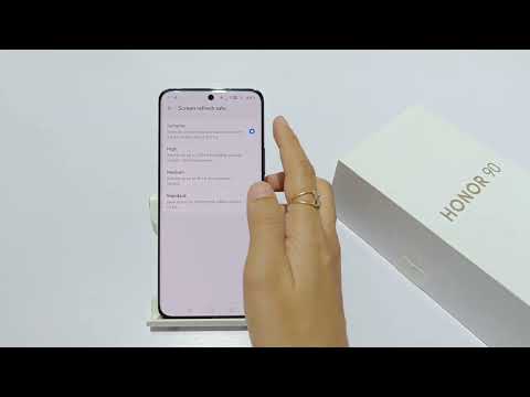 Set screen refresh rate in honor 90 lite, 90 pro | honor 90 me screen refresh rate kaise set kare