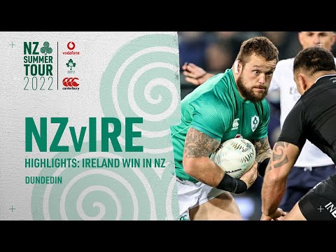 Ireland's First Win Against The All Blacks In New Zealand