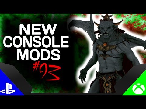 Skyrim Special Edition: ▶️5 BRAND NEW CONSOLE MODS◀️ #93 (PS4/XB1/PC)