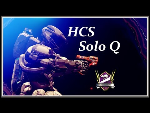 Halo 5: HCS Solo Q Warrior (Champion Level Gameplay)