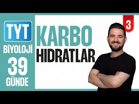 Karbohidratlar - Konu Anlatımı | 39 GÜNDE AYRINTILI TYT BİYOLOJİ KAMPI 2026-27 | 3
