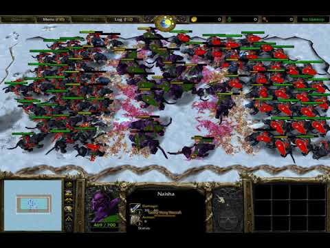 (Comment Request) 35 Naisha vs 100 Huntress (Fully Upgrade) 1080p