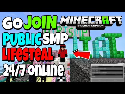 Ultimate Mcpe Server 1.20+ with Lifesteal SMP