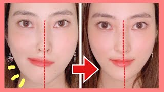 How to Fix Asymmetrical Face with Japanese Face Massage in 3 mins!