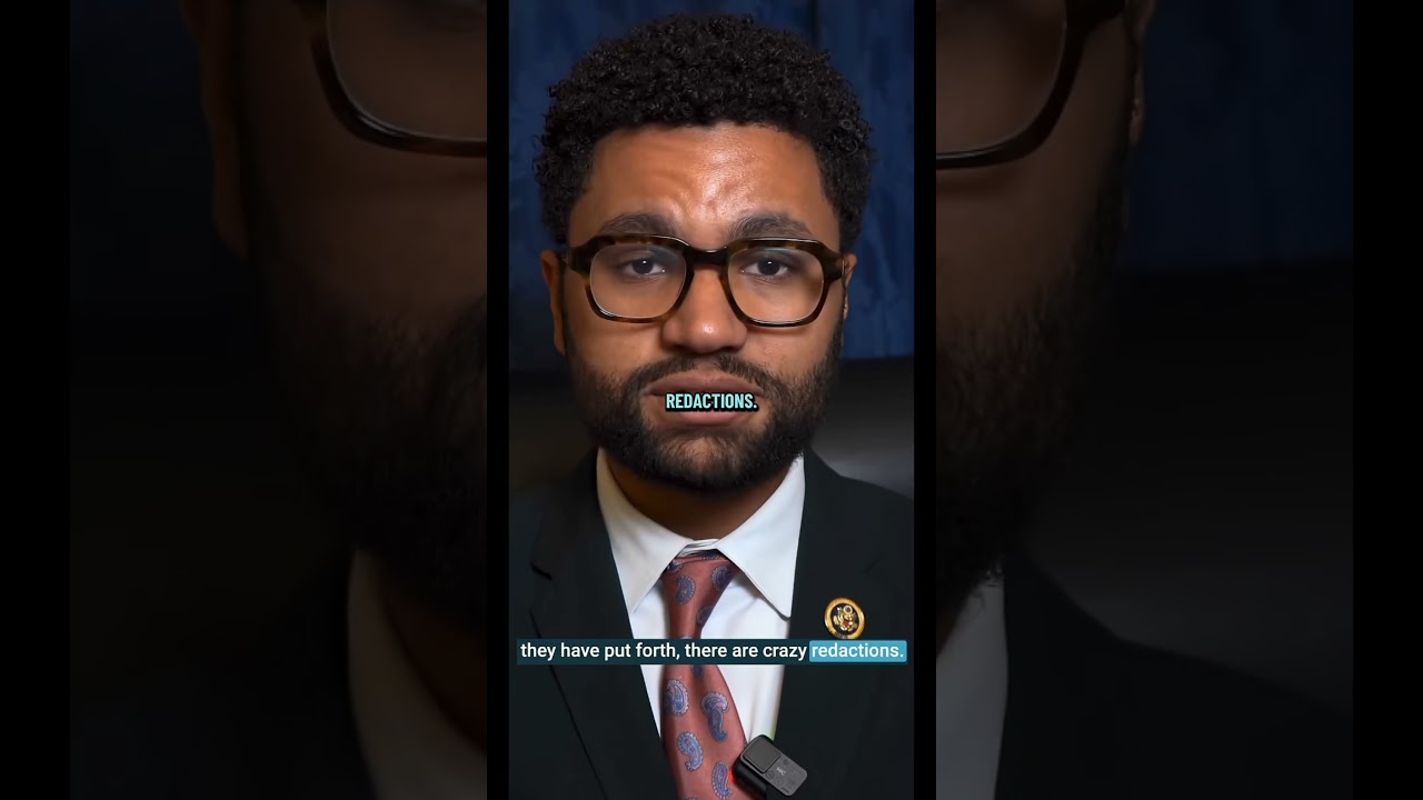 Video: Maxwell Frost pushes Congress access to unredacted Epstein files amid ongoing redactions