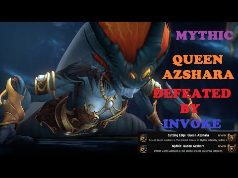 Invoke VS Mythic Queen Azshara - Elemental Shaman PoV - Eternal Palace